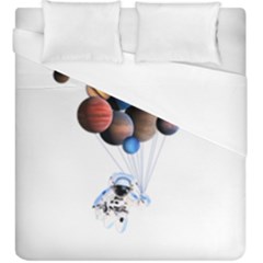 Planets  Duvet Cover (king Size) by Valentinaart