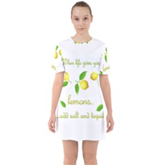When Life Gives You Lemons Mini Dress