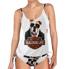 Bulldog Biker Tankini Set