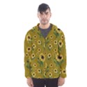 Sunflowers pattern Hooded Wind Breaker (Men) View1