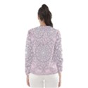 Pink Mandala art  Hooded Wind Breaker (Women) View2