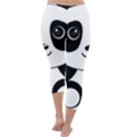 Bear Panda Bear Panda Animals Capri Winter Leggings  View4