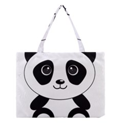 Bear Panda Bear Panda Animals Medium Tote Bag by Nexatart