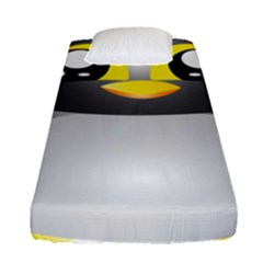 Cute Penguin Animal Fitted Sheet (single Size) by Nexatart