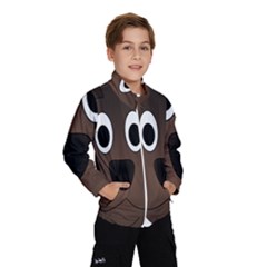 Dog Pup Animal Canine Brown Pet Wind Breaker (kids) by Nexatart