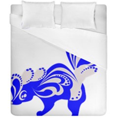 Skunk Animal Still From Duvet Cover Double Side (california King Size) by Nexatart