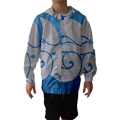 Ram Zodiac Sign Zodiac Moon Star Hooded Wind Breaker (kids) by Nexatart