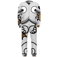 Bear Polar Bear Arctic Fish Mammal Onepiece Jumpsuit (men)  by Nexatart