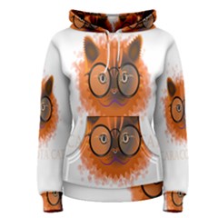 Cat Smart Design Pet Cute Animal Women s Pullover Hoodie by Nexatart