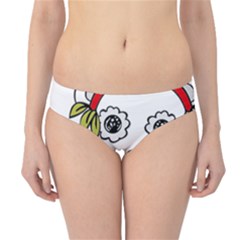 Panda China Chinese Furry Hipster Bikini Bottoms