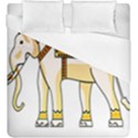 Elephant Indian Animal Design Duvet Cover (King Size) View1