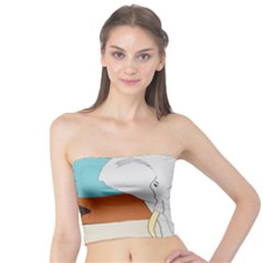 Africa Elephant Animals Animal Tube Top by Nexatart