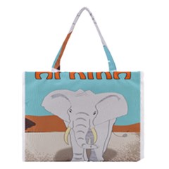 Africa Elephant Animals Animal Medium Tote Bag by Nexatart