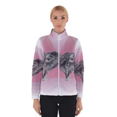 Lizard Hexagon Rosa Mandala Emblem Winterwear