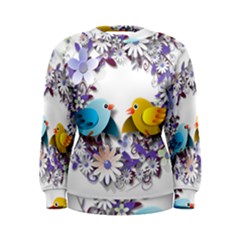 Flowers Floral Flowery Spring Women s Sweatshirt by Nexatart