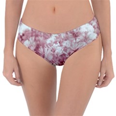 Pink Colored Flowers Reversible Classic Bikini Bottoms by dflcprints