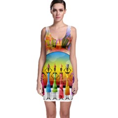 African American Women Bodycon Dress by AlteredStates