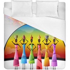 African American Women Duvet Cover (king Size) by AlteredStates