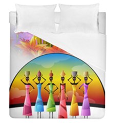 African American Women Duvet Cover (queen Size) by BlackisBeautiful