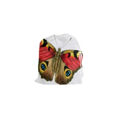 Butterfly Bright Vintage Drawing Drawstring Pouches (xs)  by Nexatart