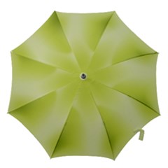 Green Soft Springtime Gradient Hook Handle Umbrellas (small)