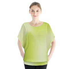 Green Soft Springtime Gradient Blouse