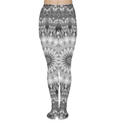 Feeling Softly Black White Mandala Women s Tights