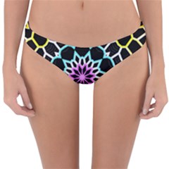 Colored Window Mandala Reversible Hipster Bikini Bottoms by designworld65