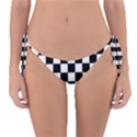 Dropout Purple Check Reversible Bikini Bottom View1