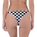 Dropout Purple Check Reversible Bikini Bottom View2