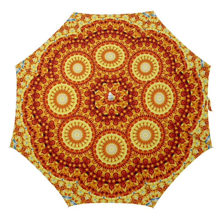 Powerful Love Mandala Straight Umbrellas