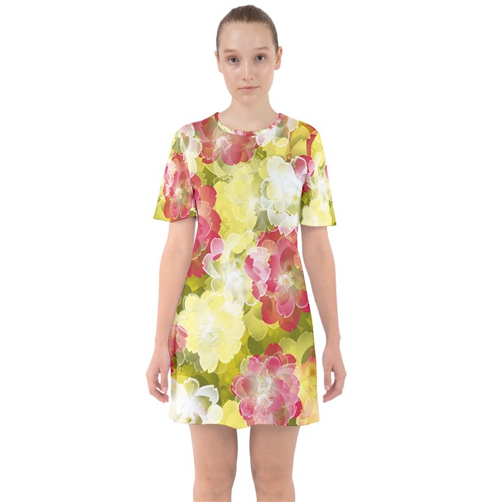 Flower Power Mini Dress