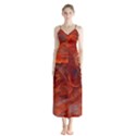 Swirly Love In Deep Red Button Up Chiffon Maxi Dress View1