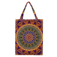 Powerful Mandala Classic Tote Bag by designworld65