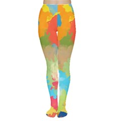 Summer Feeling Splash Women s Tights by designworld65