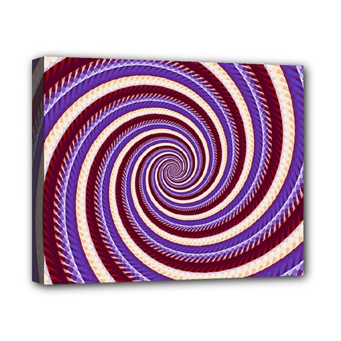 Woven Spiral Canvas 10  X 8  by designworld65