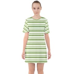 Spring Stripes Mini Dress by designworld65