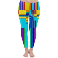 Colorful Endless Window Classic Winter Leggings by designworld65