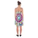 Sunshine Feeling Mandala Ruffle Detail Chiffon Dress View2