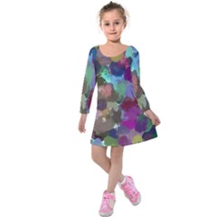 20170717 182225 Kids  Long Sleeve Velvet Dress by Artophrenia