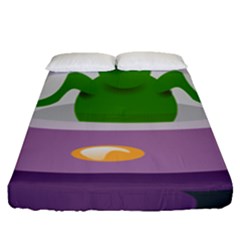 Ufo Fitted Sheet (Queen Size)