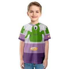 Ufo Kids  Sport Mesh Tee