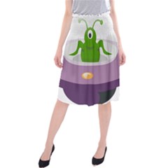 Ufo Midi Beach Skirt