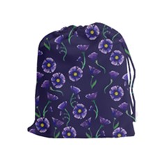 Floral Drawstring Pouches (extra Large)