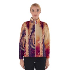 Fantasy Art Painting Magic Woman  Winterwear