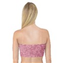 Floral Rose Flower Embroidery Pattern Bandeau Top View2