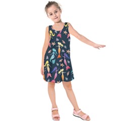 Mermaids Kids  Sleeveless Dress by BubbSnugg