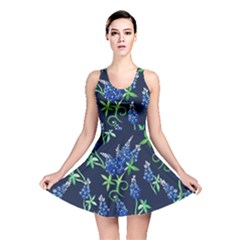 Bluebonnets Reversible Skater Dress by BubbSnugg