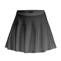 Charcoal Frost Mini Flare Skirt