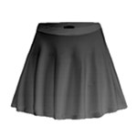 Charcoal frost Mini Flare Skirt